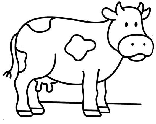 Resultado de imagen para vacas para dibujar libro de colores animales animados para colorear animales dibujos para colorear