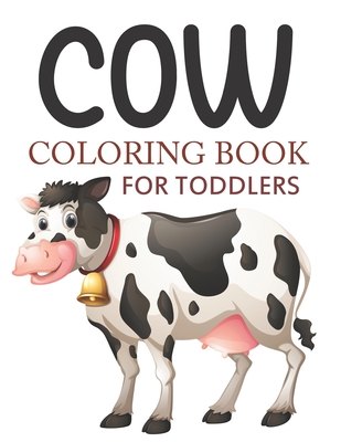 Cow coloring book for toddlers cute cow coloring book paperback palabras bilingual bookstore