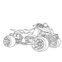 Quand coloring pages