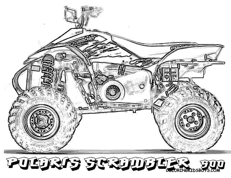 Best ideas for coloring quad bike coloring pages