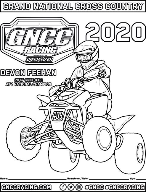 Gncc coloring pages