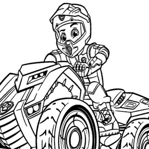Ryder paw patrol coloring pages printable for free download