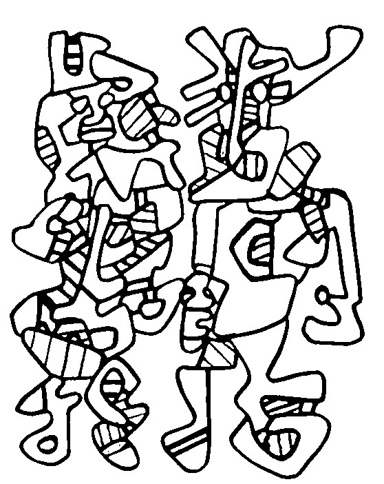Dibujos para colorear arte cuadros famosos