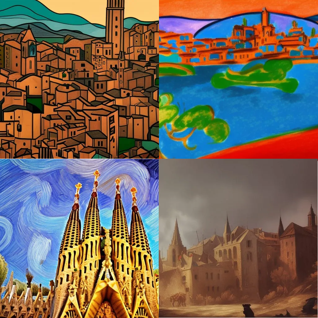 Barcelona tarragona lleida i girona pintades per intel