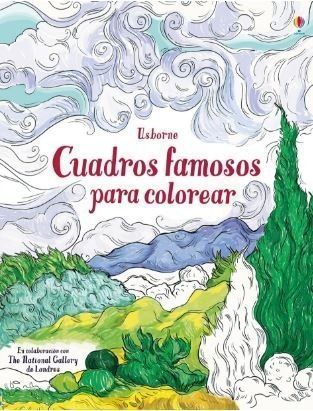 Cuadros famosos para colorear libro de editorial usborne