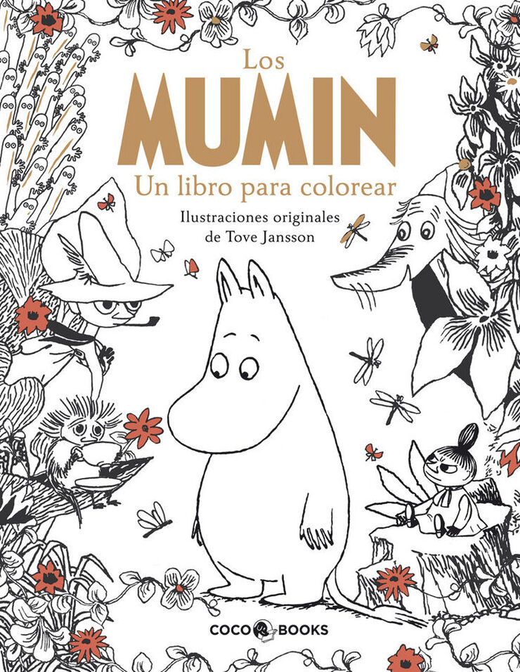Los mumin un libro para colorear