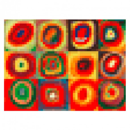 Quadres dadhesius art kandinsky de poppik