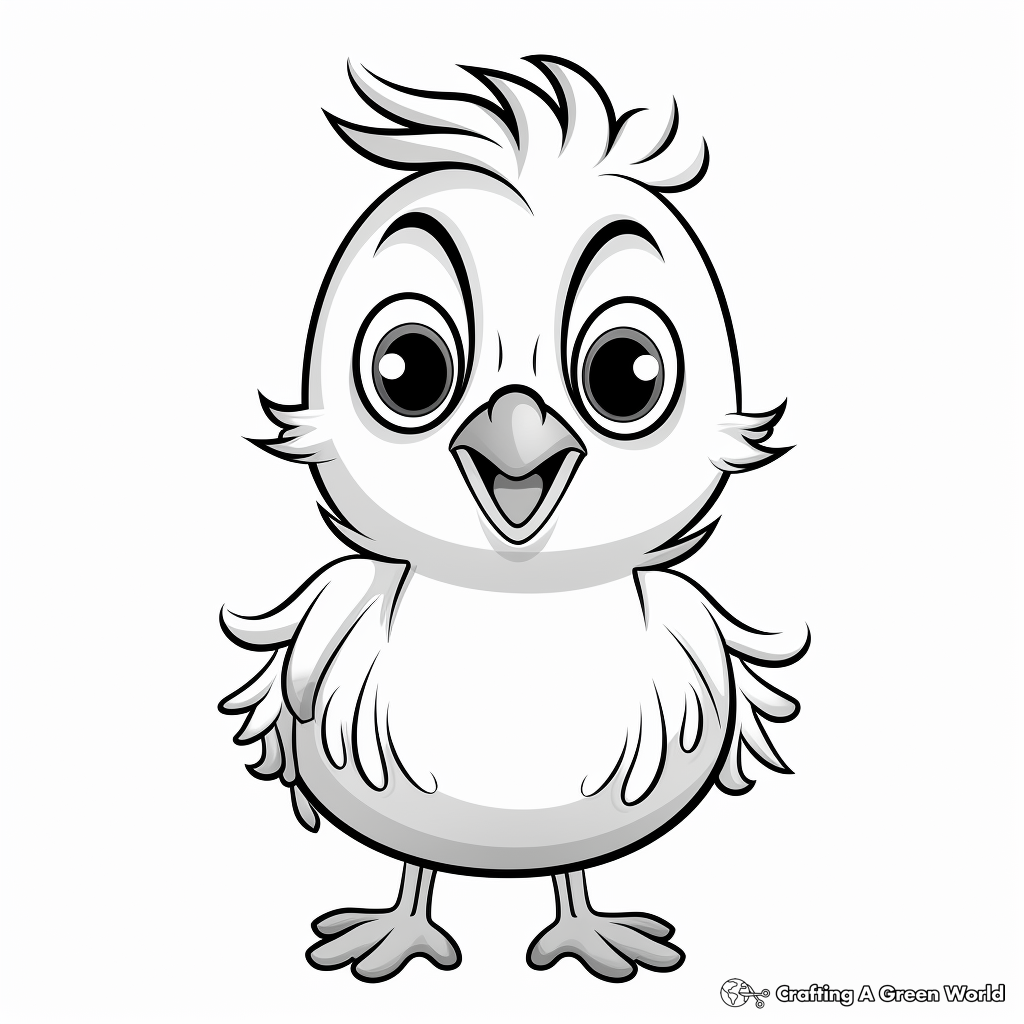 Quail coloring pages