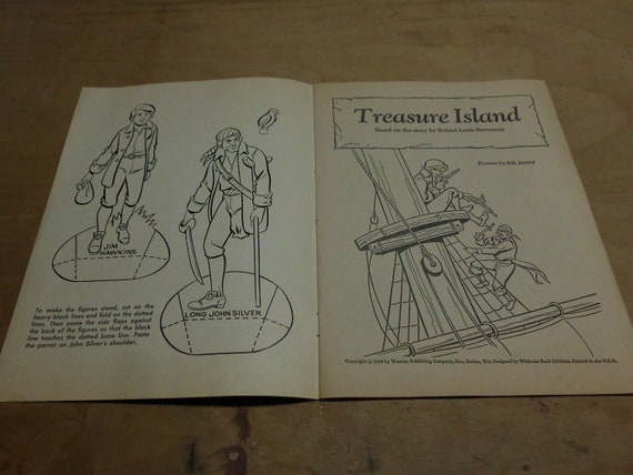 Vintage quaker oats promotional coloring book treasure