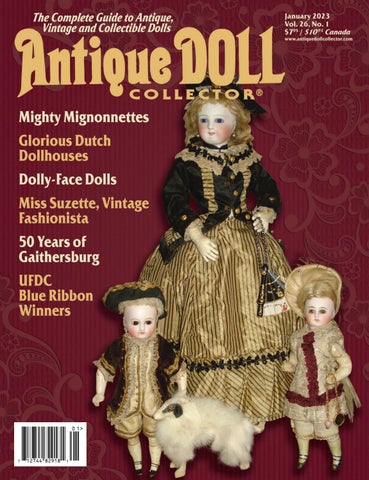 January by antique doll collector magazine