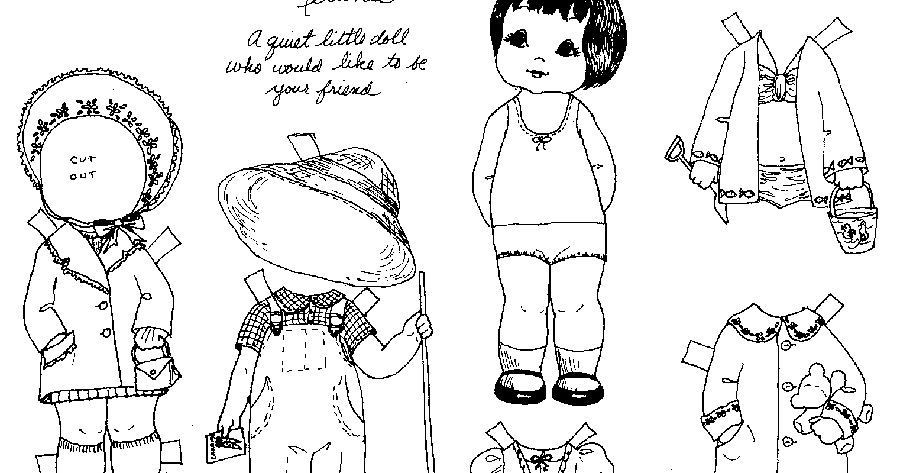 Munchkins and mayhem paper doll coloring pages