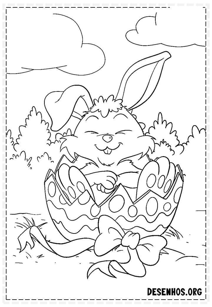 Desenhos pa colorir da pascoa cores da pãscoa pãginas pa colorir livro de colorir