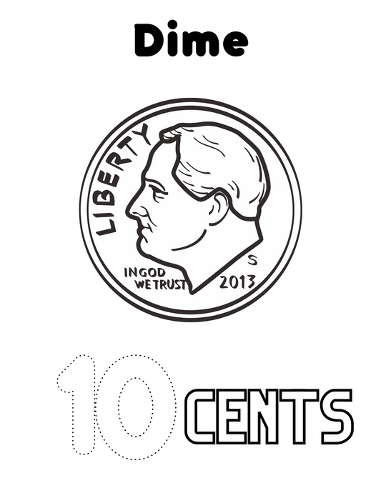 Quarter coloring sheet â the wealthy toolbox