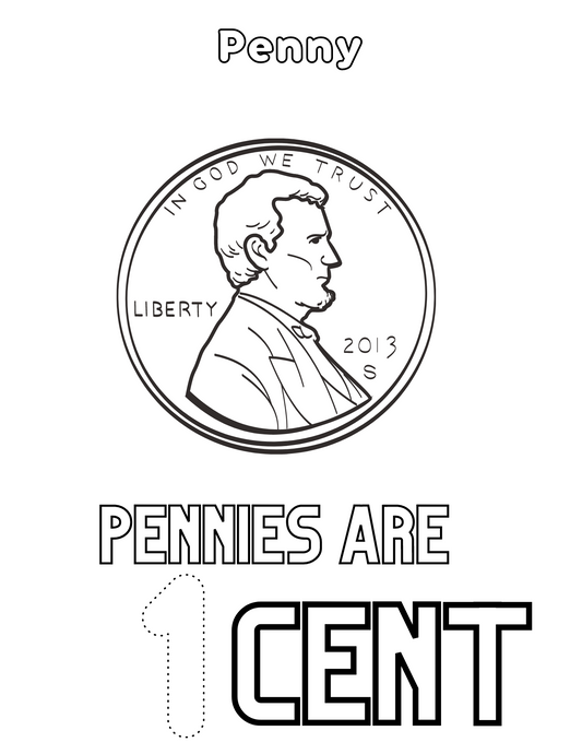 Quarter coloring sheet â the wealthy toolbox
