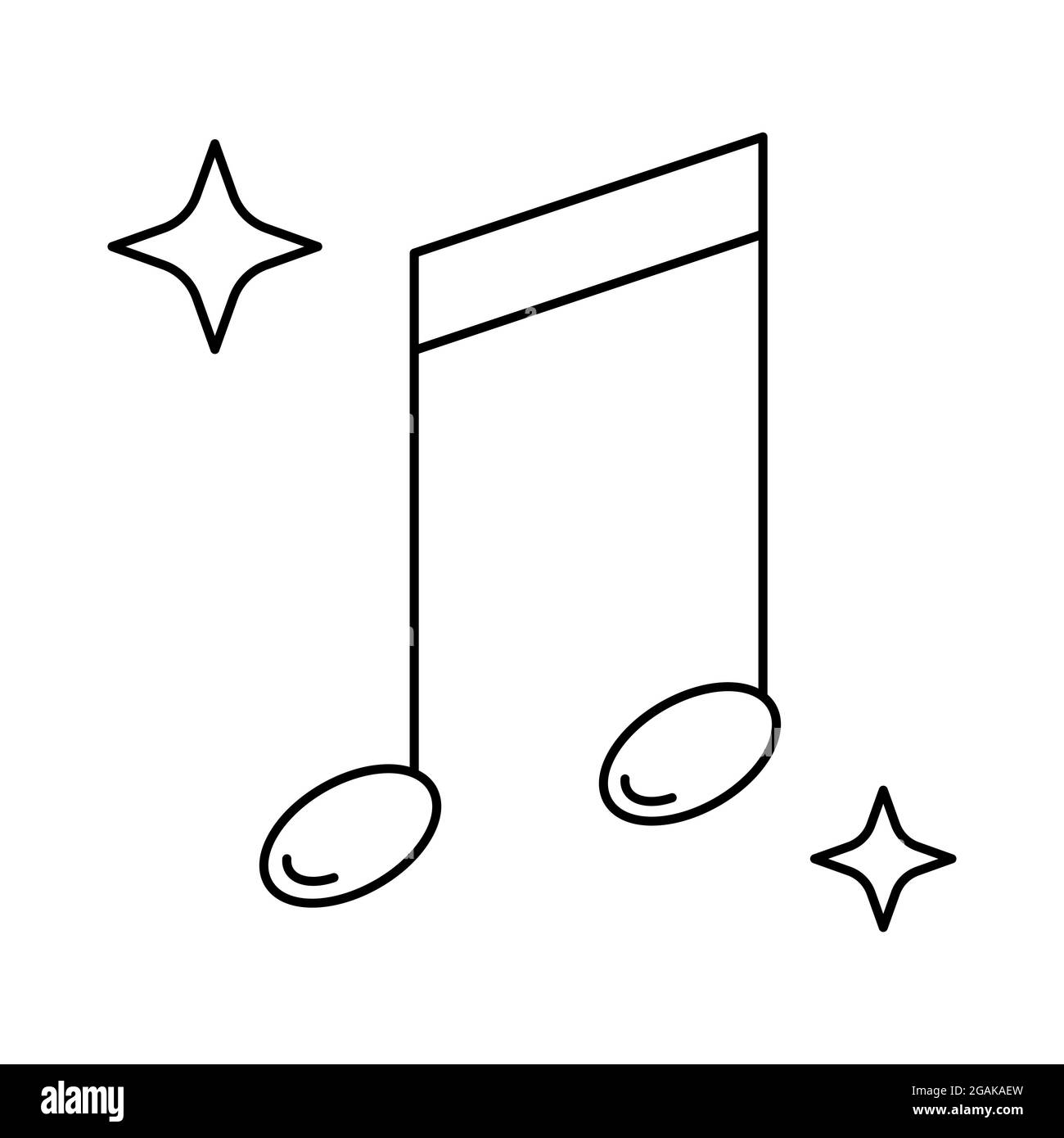 Quarter note vector vectors hi