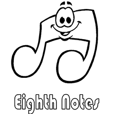 Top free printable music notes coloring pages online