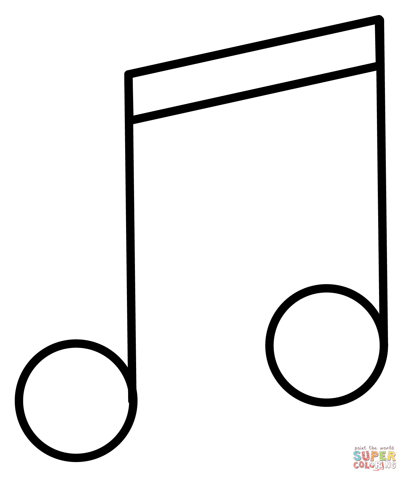Musical note emoji coloring page free printable coloring pages