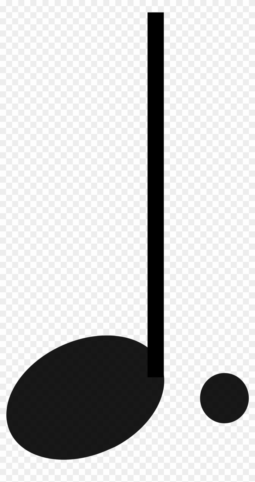 Dotted quarter note png