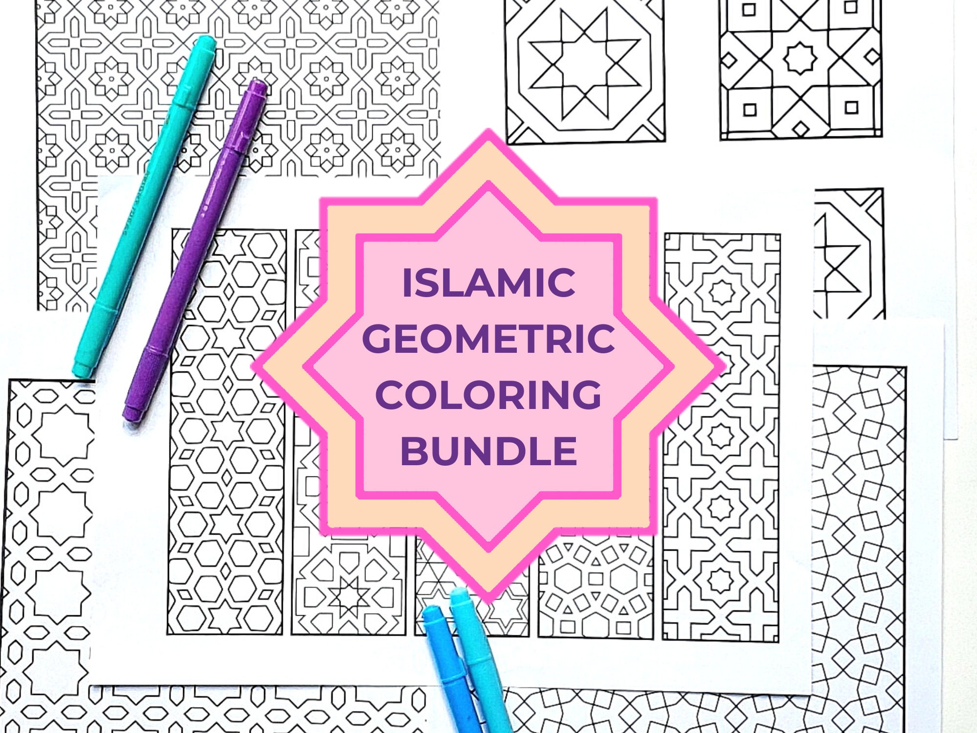 Islamic coloring pages ramadan coloring sheets islamic bookmarks to color adult coloring pages kids coloring pages pdf download