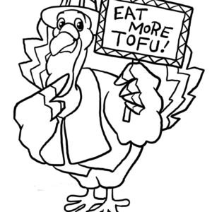 Turkey coloring pages printable for free download