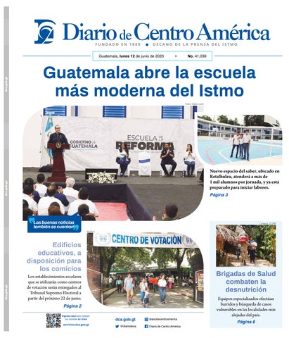 Ediciãn del diario de centro amãrica del de junio de by diario de centro amãrica guatemala