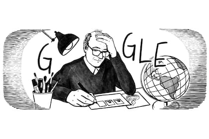 Google recuerda a quino a aãos de su nacimiento