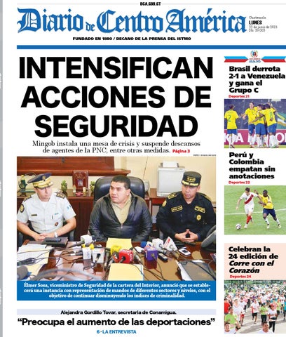 Diario de centro amãrica de junio de by diario de centro amãrica guatemala