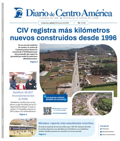 Ediciãn del diario de centro amãrica del de junio de by diario de centro amãrica guatemala