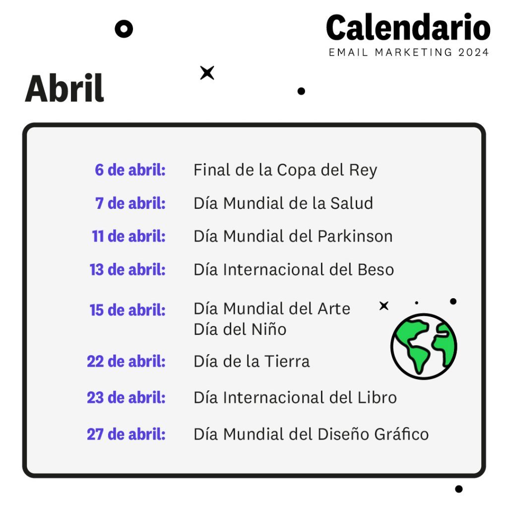 Calendario de marketing todas las fechas clave