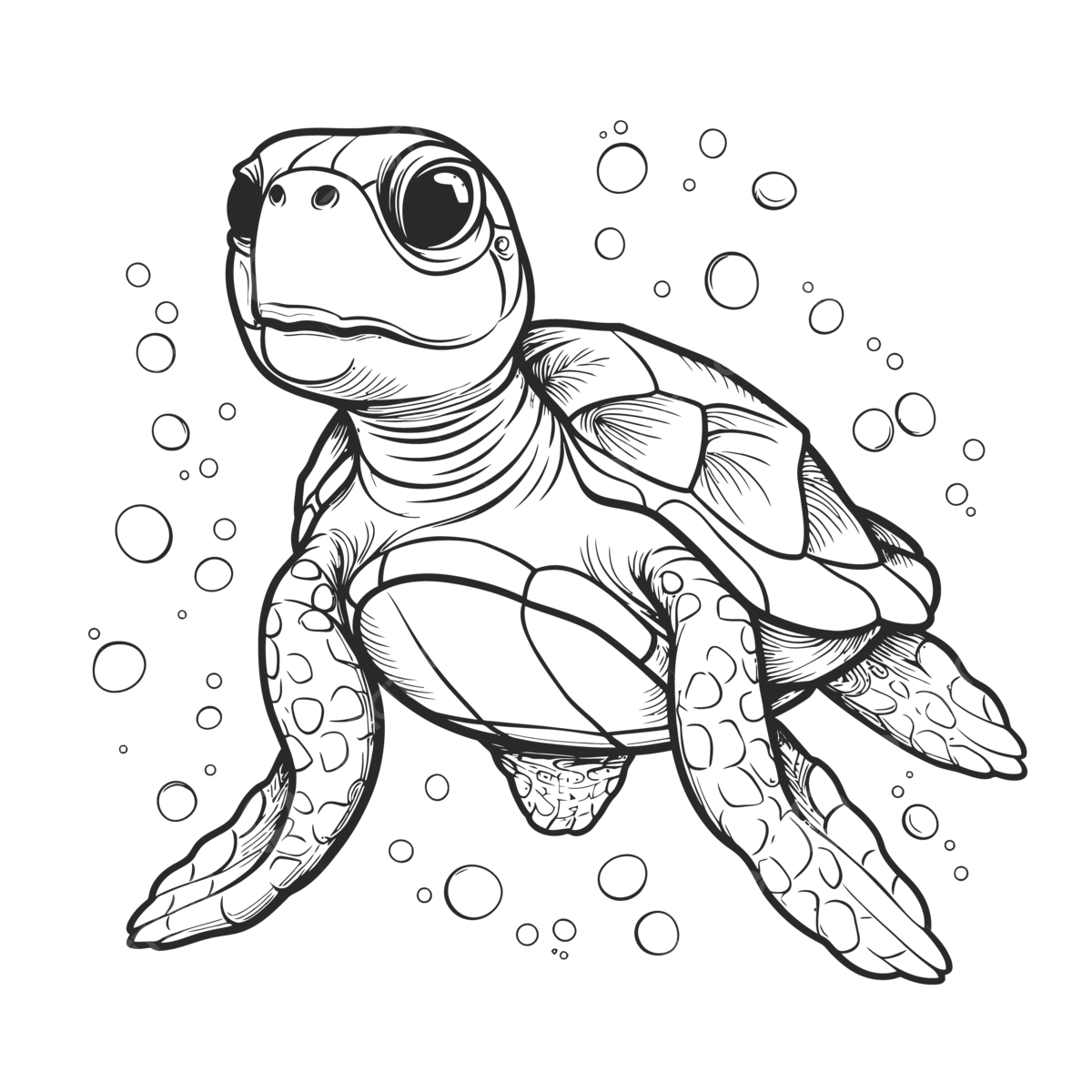 Dibujo de pãgina para colorear tortugas con burbujas en ãl boceto quema vector png dibujos dibujo de tortuga dibujo de ala dibujo de anillo png y vector para dcargar gratis
