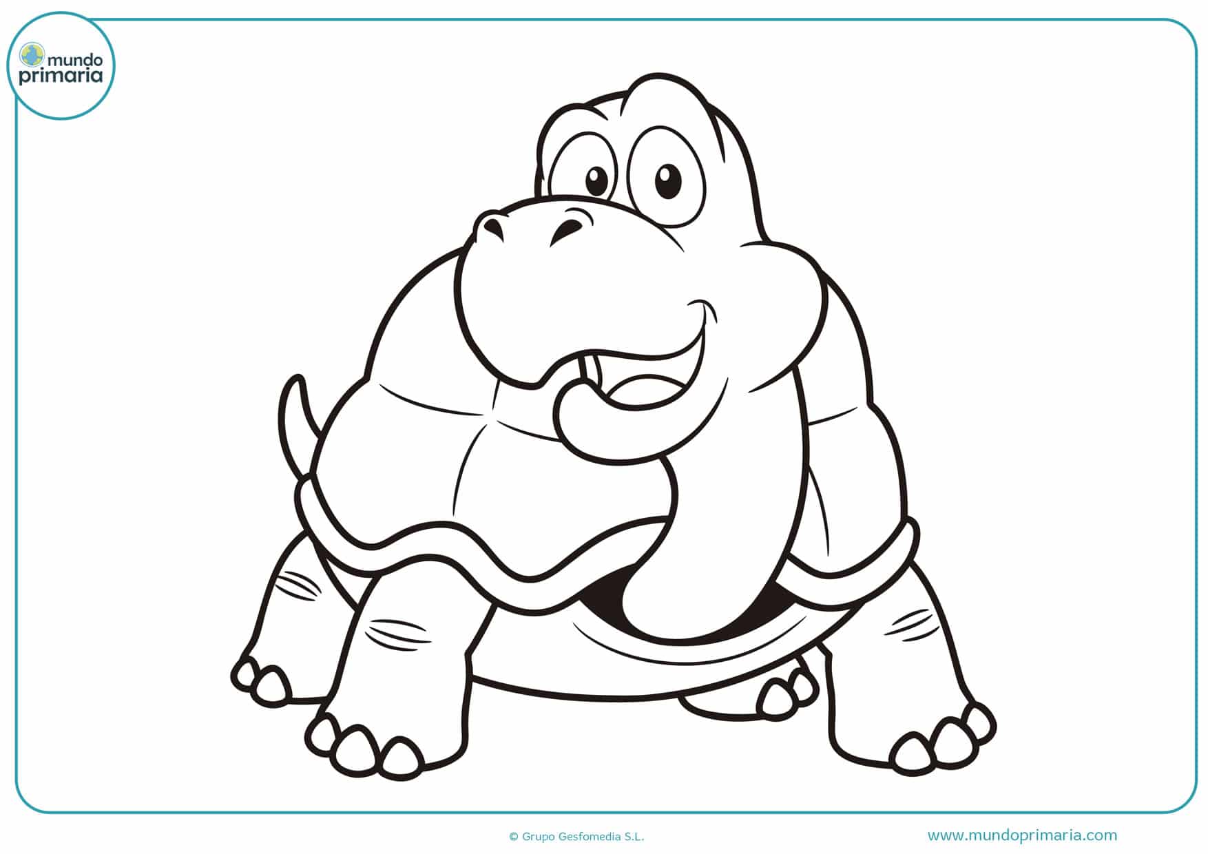 Dibujos de tortugas para colorear