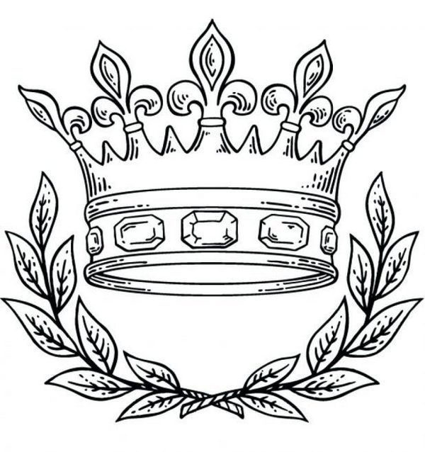 Crown king queen coloring page crown tattoo design crown drawing king crown tattoo