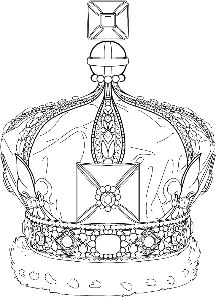 The unofficial the crown coloring book british royal designs for fans of the show beckermayer jones wesley books