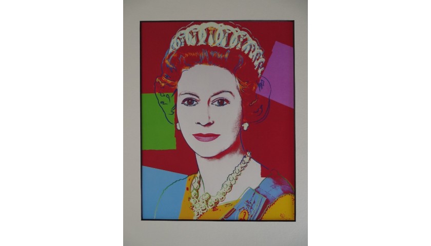 Andy warhol queen elizabeth