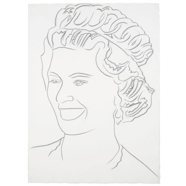 Andy warhol queen elizabeth ii circa