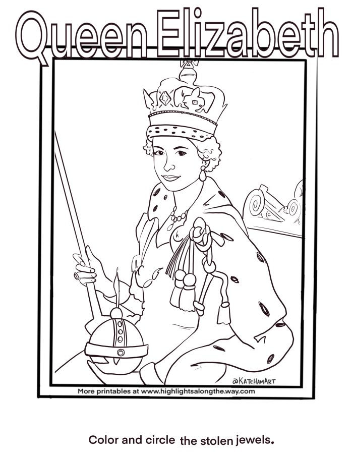 King charles iii coronation coloring pages