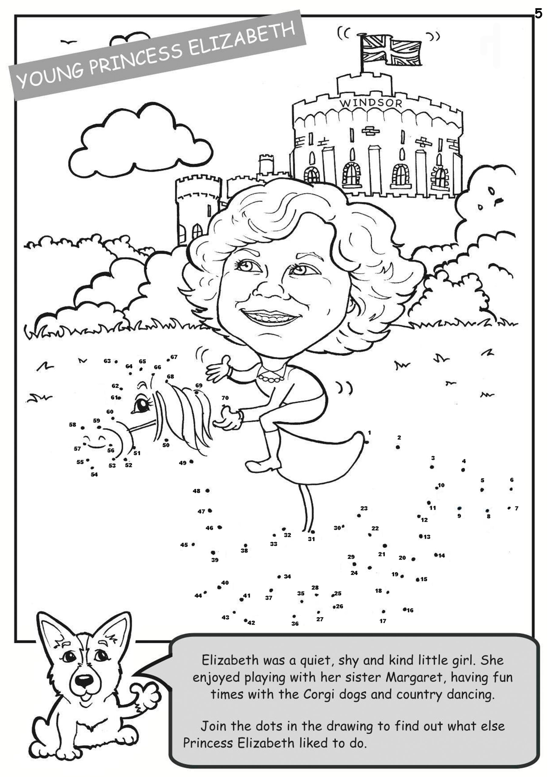 Queen elizabeth louring book