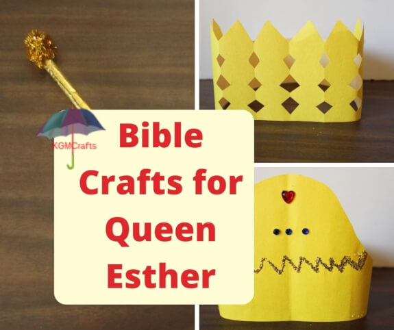 Queen esther bible crafts for kids