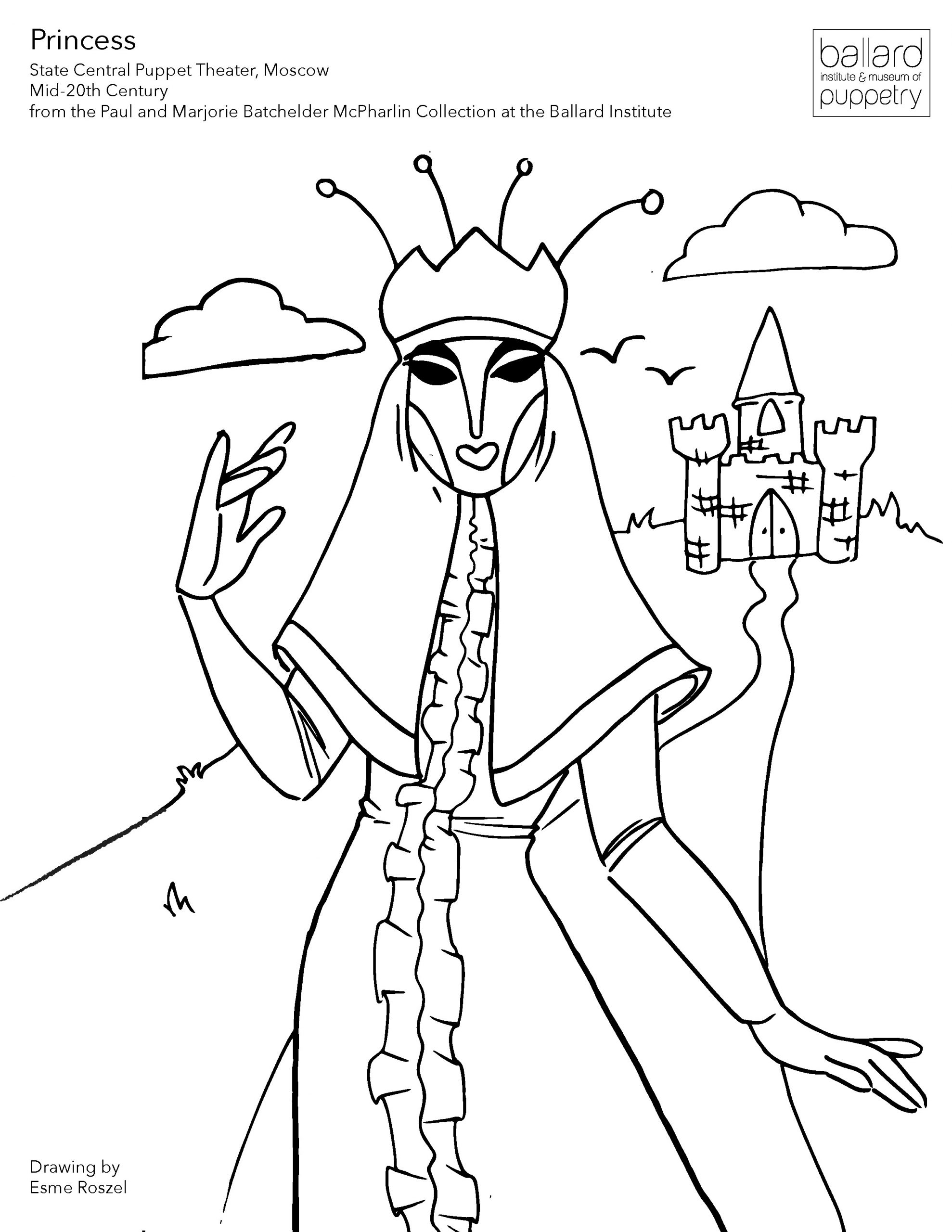 Coloring pages ballard institute and museum