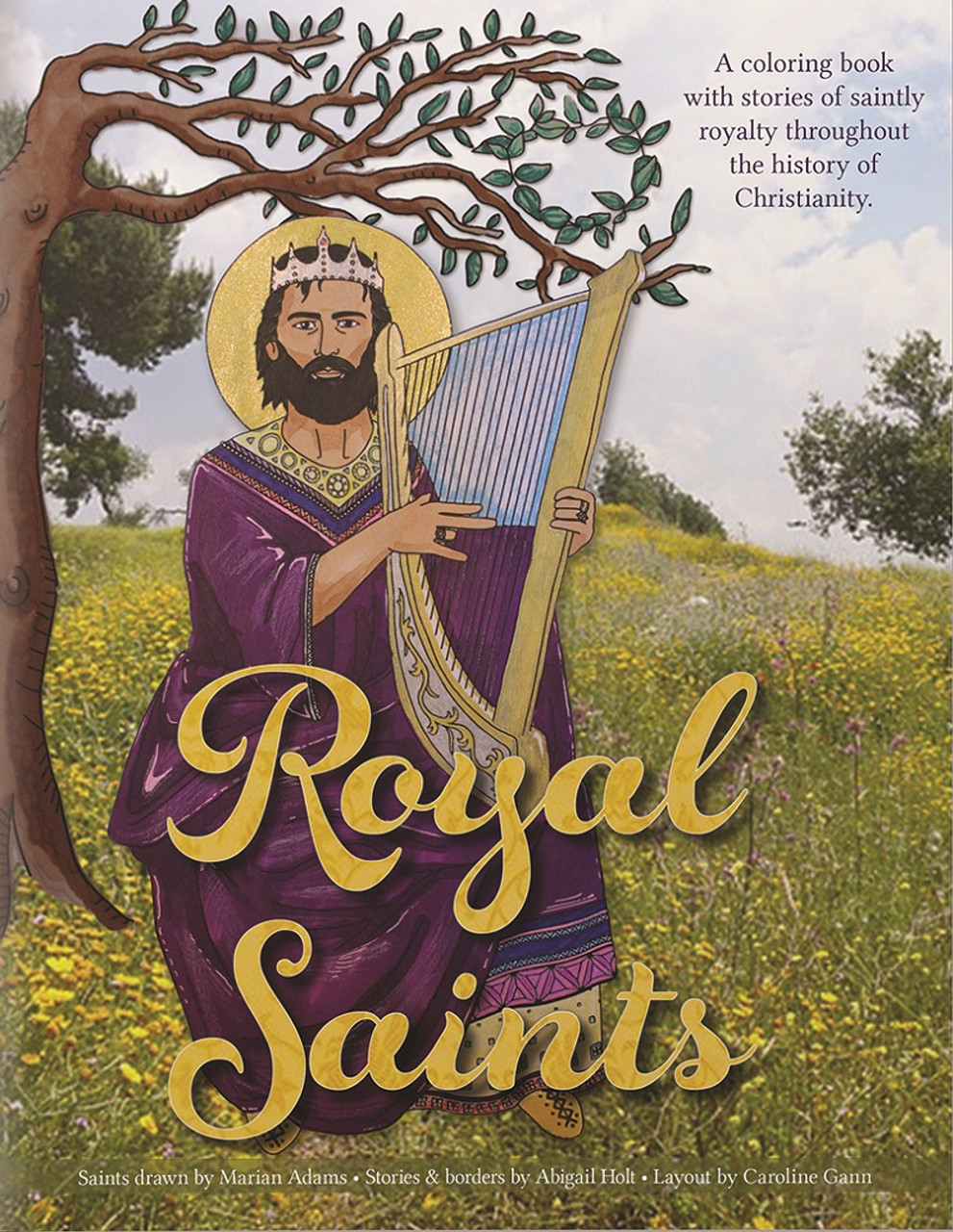 Royal saints coloring book