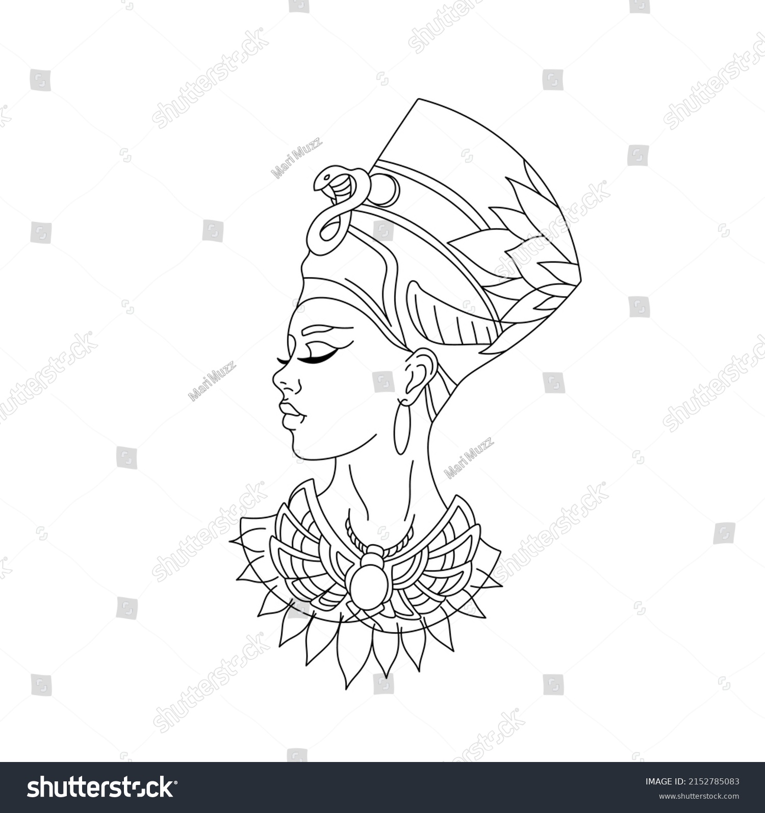 Best egyptian queen headdress royalty