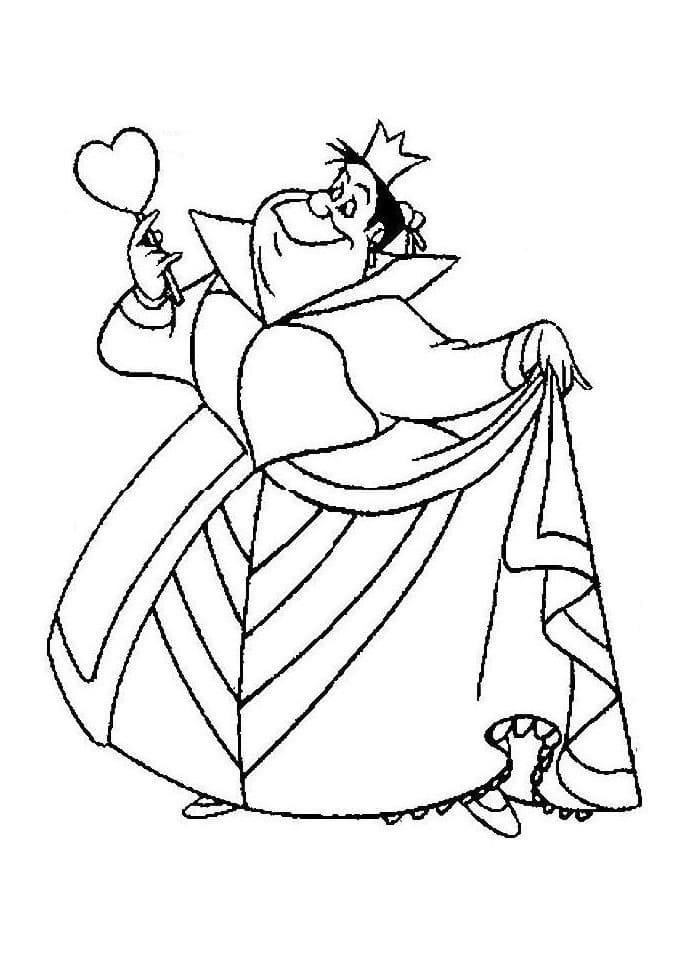 The queen of hearts fãrbung seite