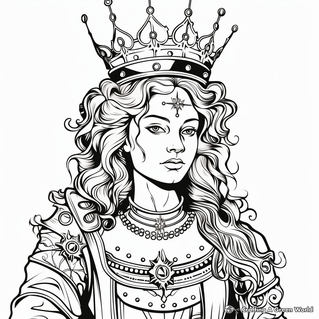 Medieval coloring pages