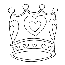 Top free printable crown coloring pages online