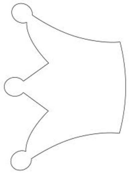 Free printable queen crown template