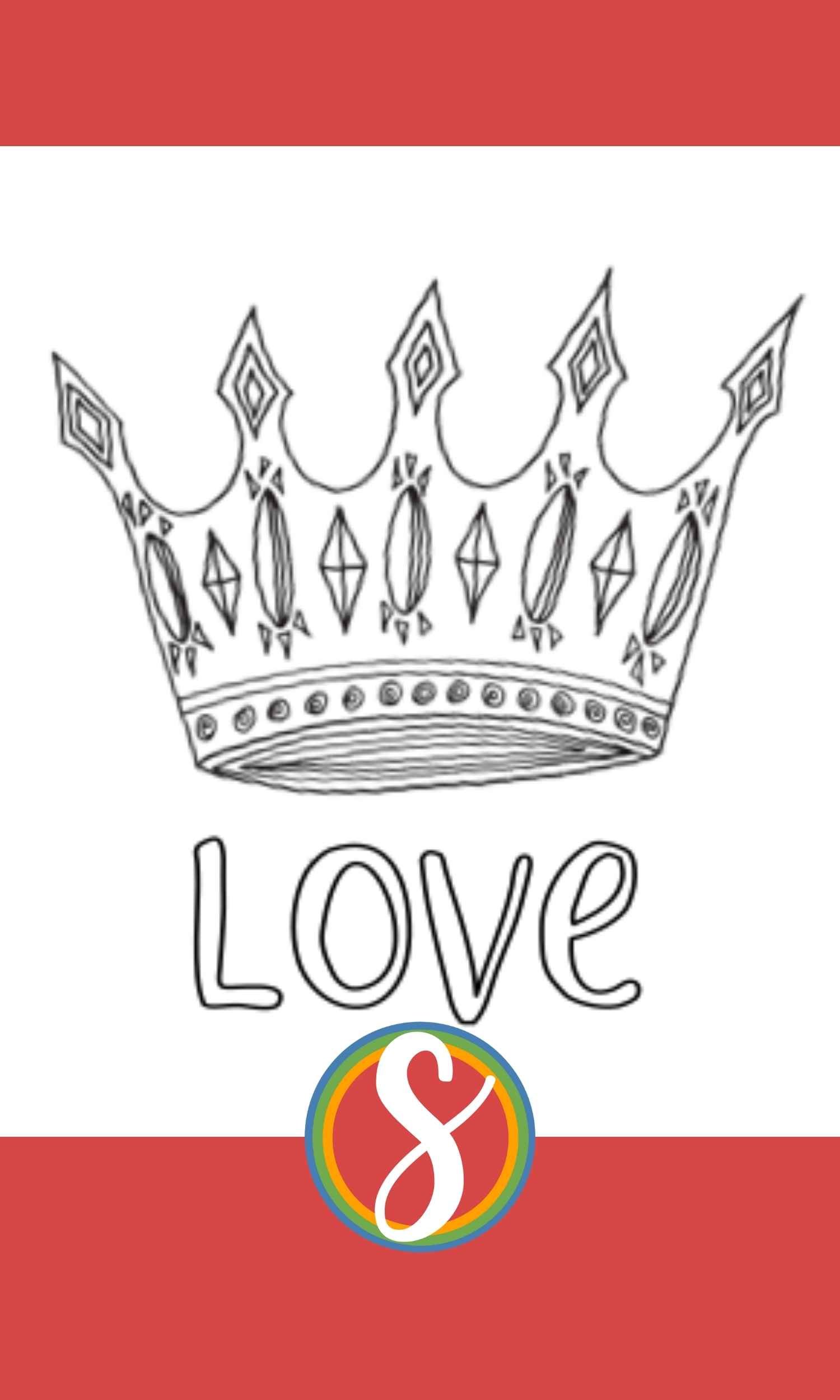 Free love coloring pages â stevie doodles