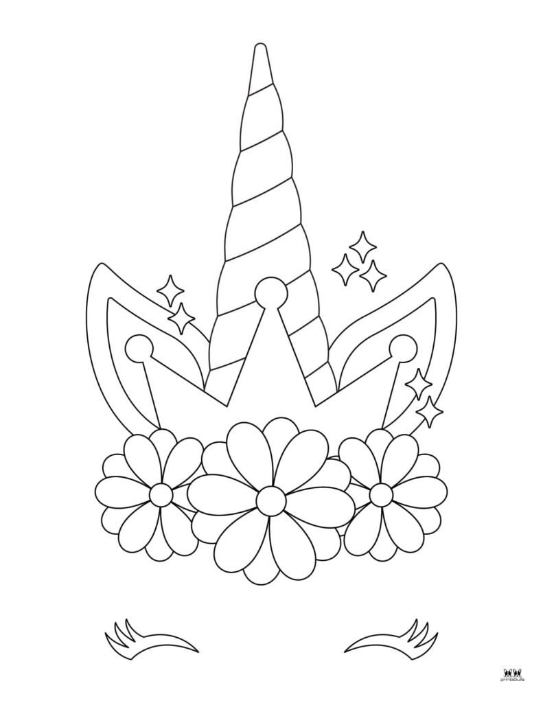 Unicorn coloring pages
