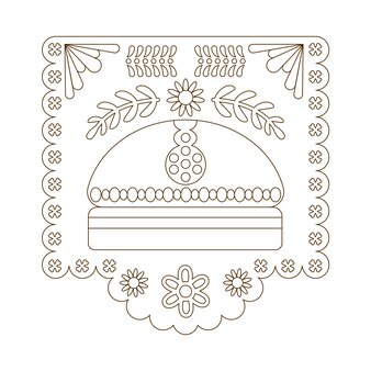 Page princess crown outline images