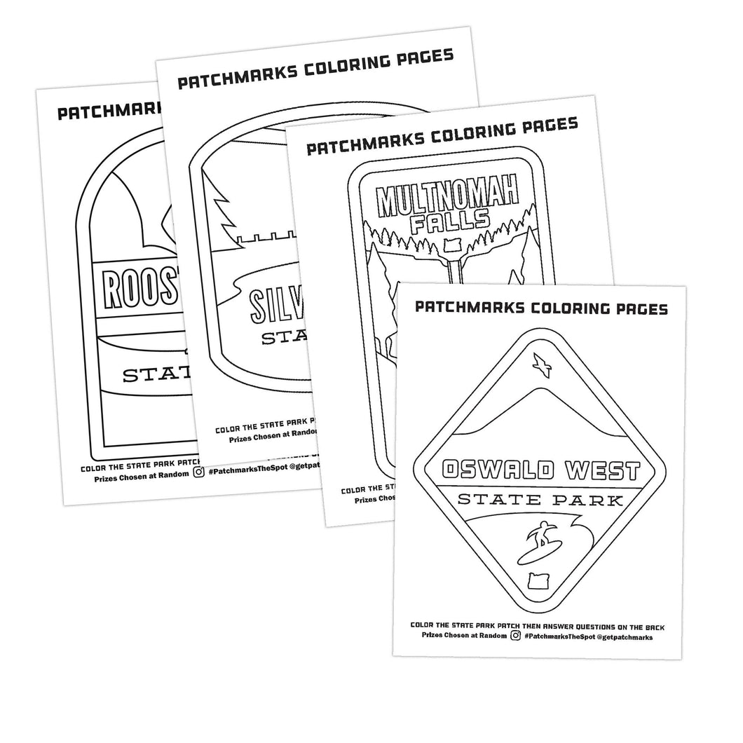 Oregon parks coloring pages free printable download â oregon parks forever