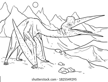 Imagens fotos stock objetos d e vetores de quetzalcoatlus